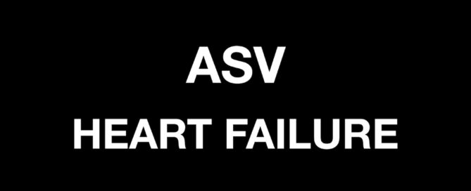 ASV recall Heart failure
